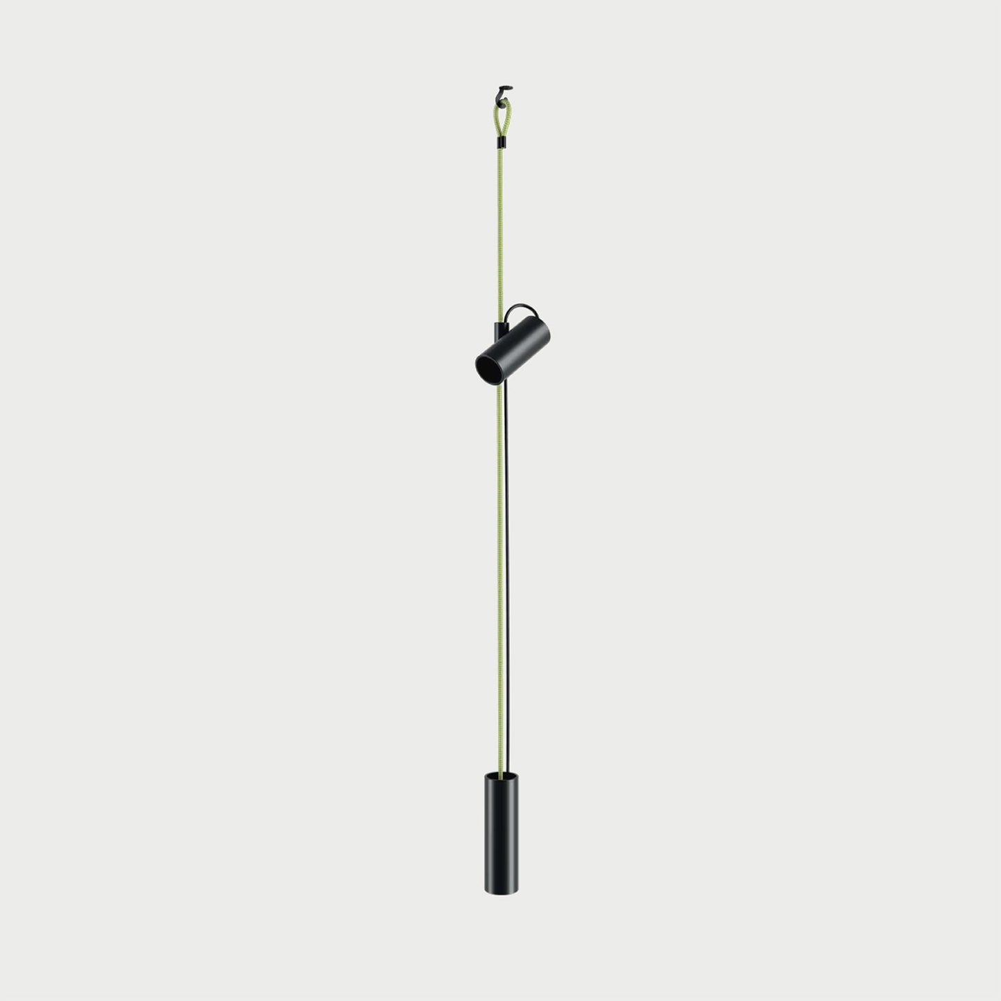 CIMA Matte Black / Yellow Suspension Lamp