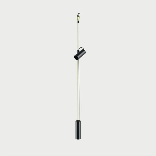 CIMA Matte Black / Yellow Suspension Lamp