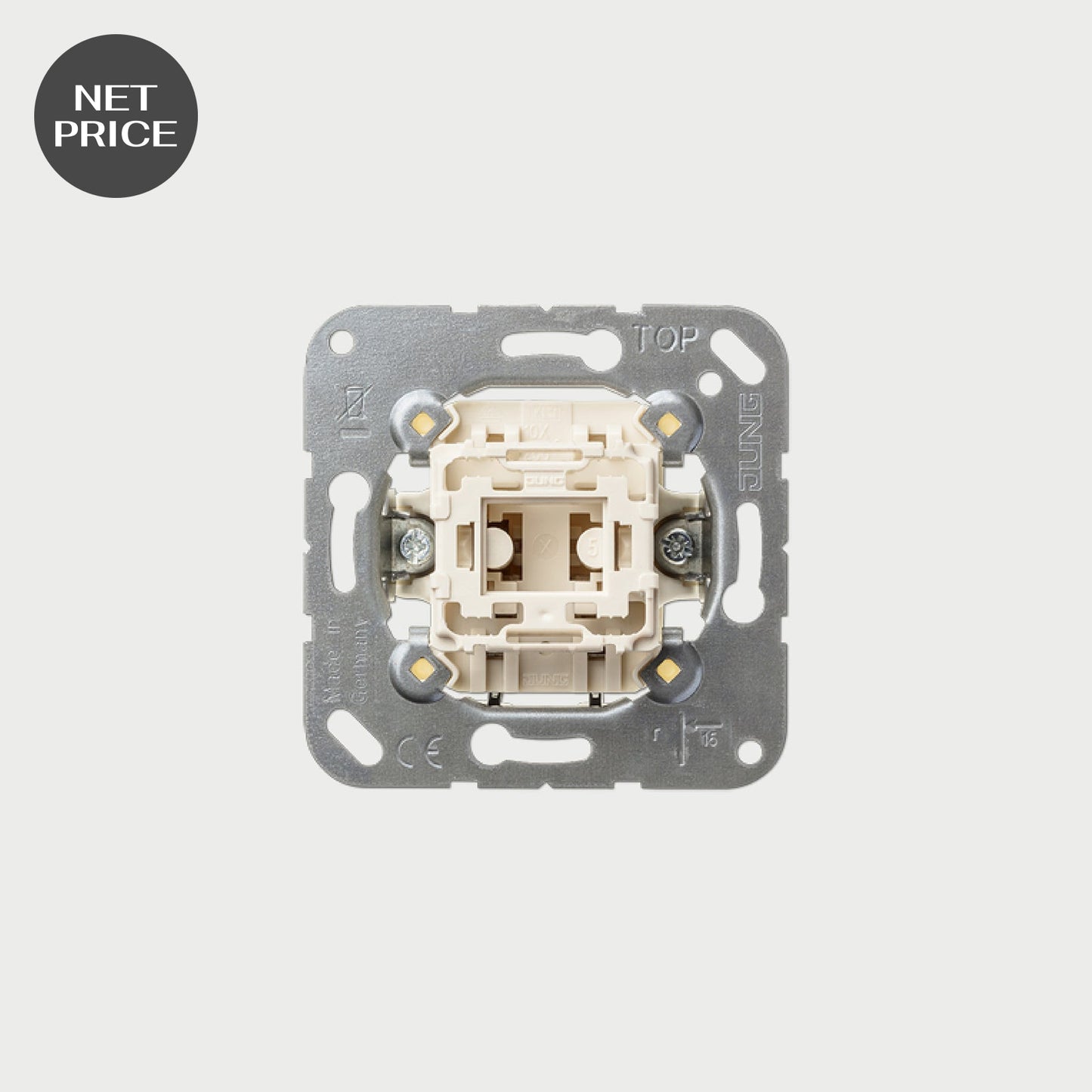 1 - Gang Switch (Insert) 1 - Pole 1 - Way Insert Switches