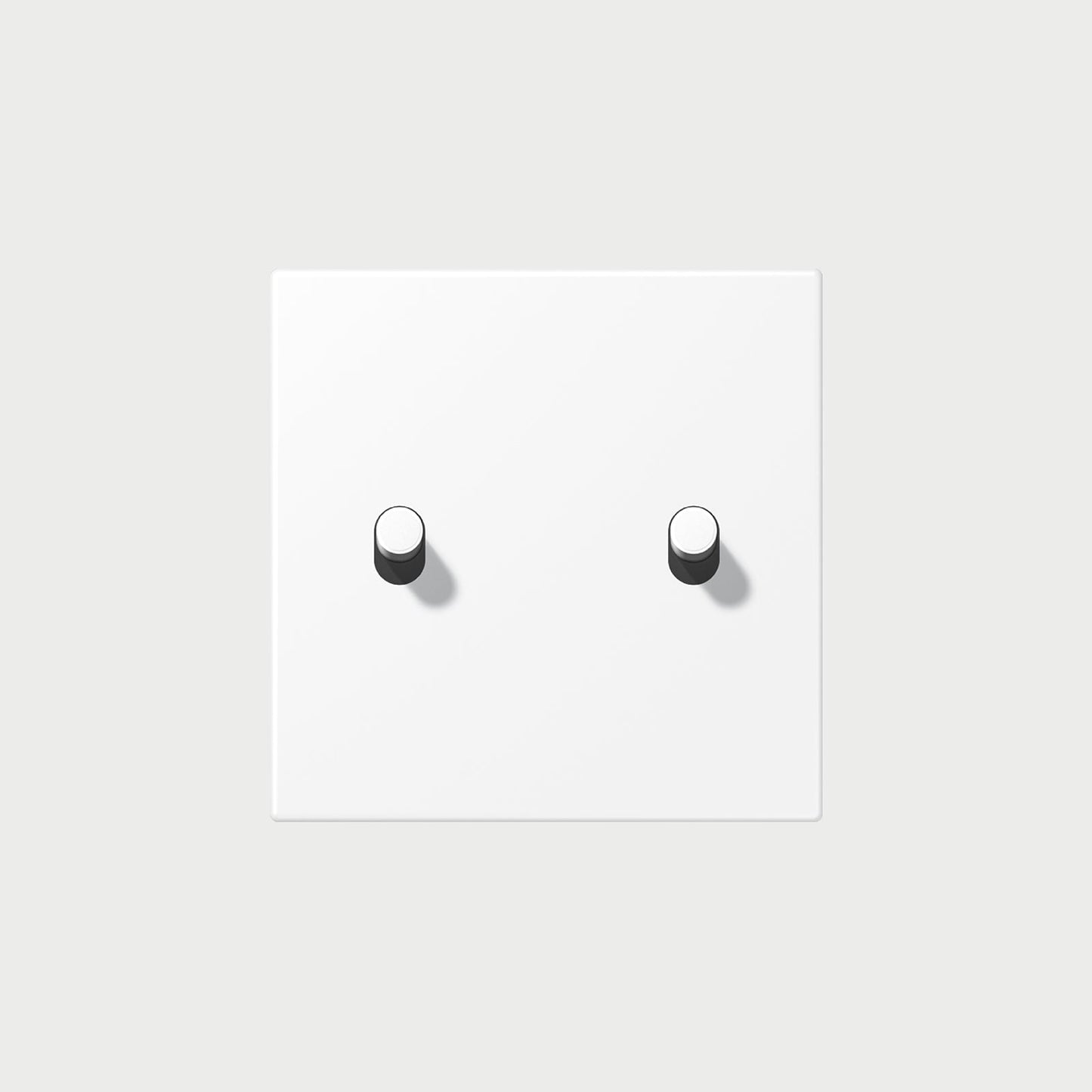 2 Toggle Matt Snow White / 1 Way Cover