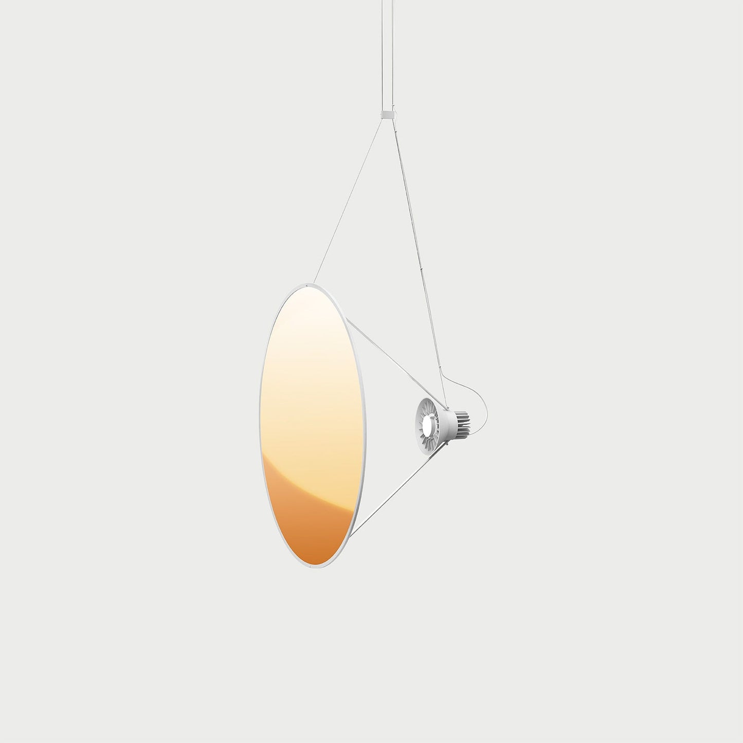 AMISOL SMALL Gold Suspension Lamp