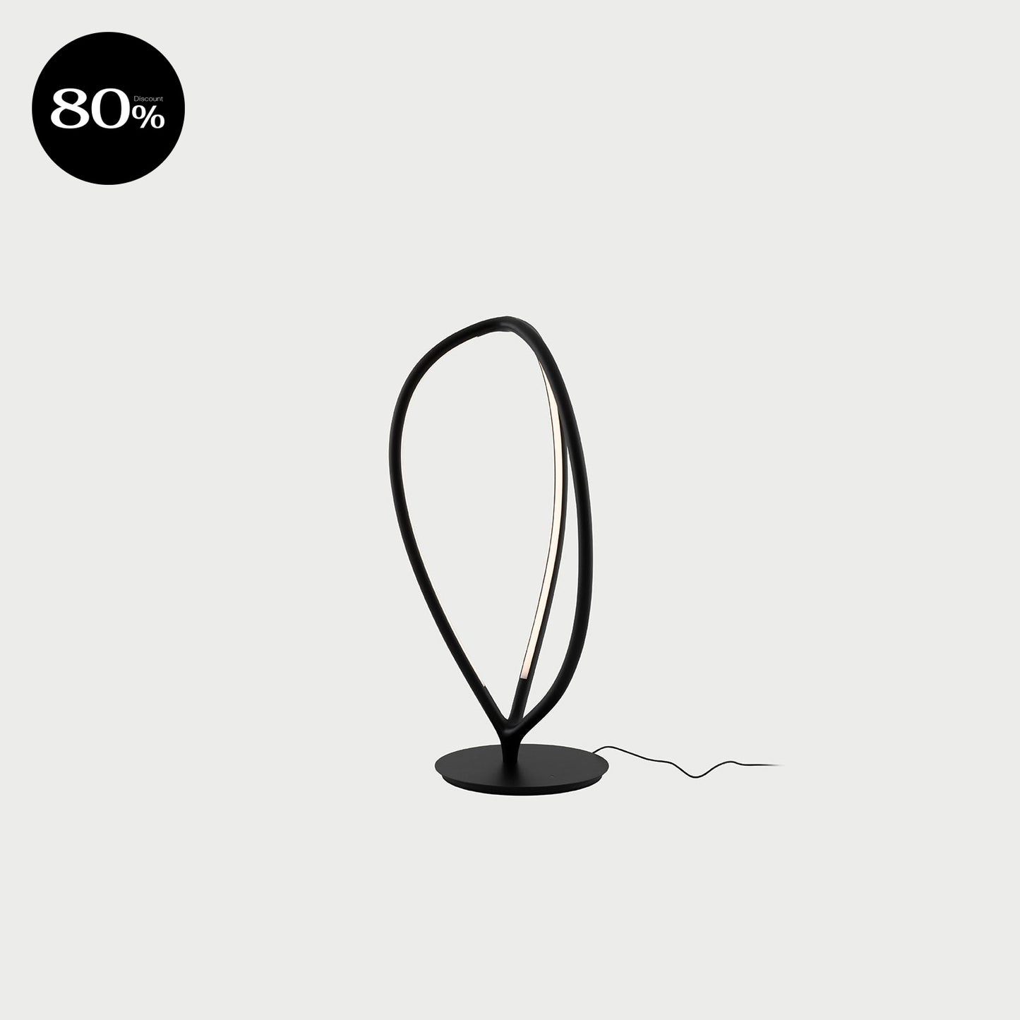 ARRIVAL Matt Black Table Lamp