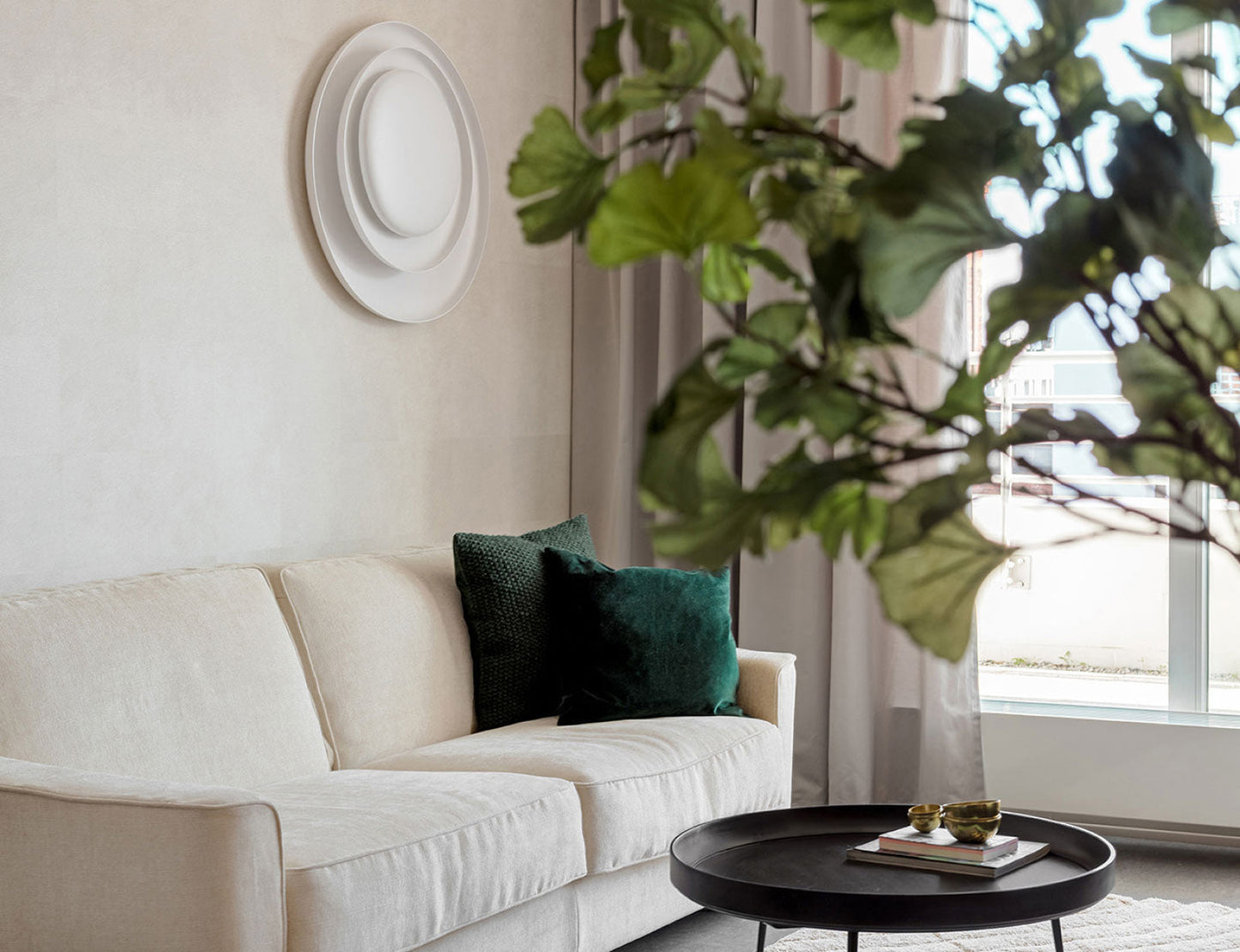 BAHIA WALL/CEILING White Wall Lamp