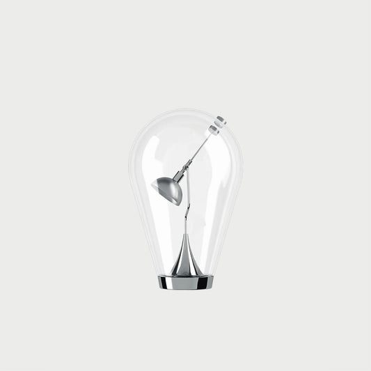 BLOW Chrome / Clear Table Lamp