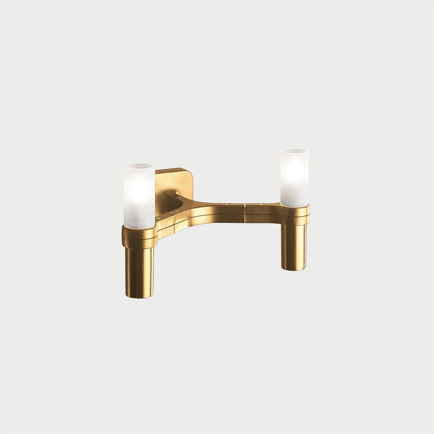 CROWN WALL Gold Painted Wall Lamp