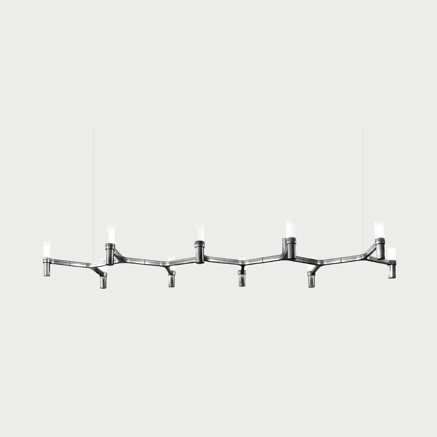 CROWN PLANA LINEA Polished Suspension Lamp