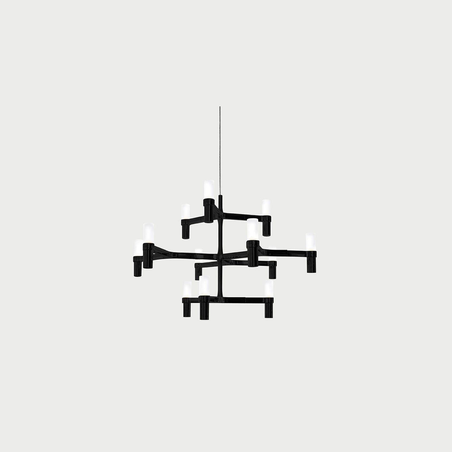 CROWN MINOR Black Painted Suspension Lamp