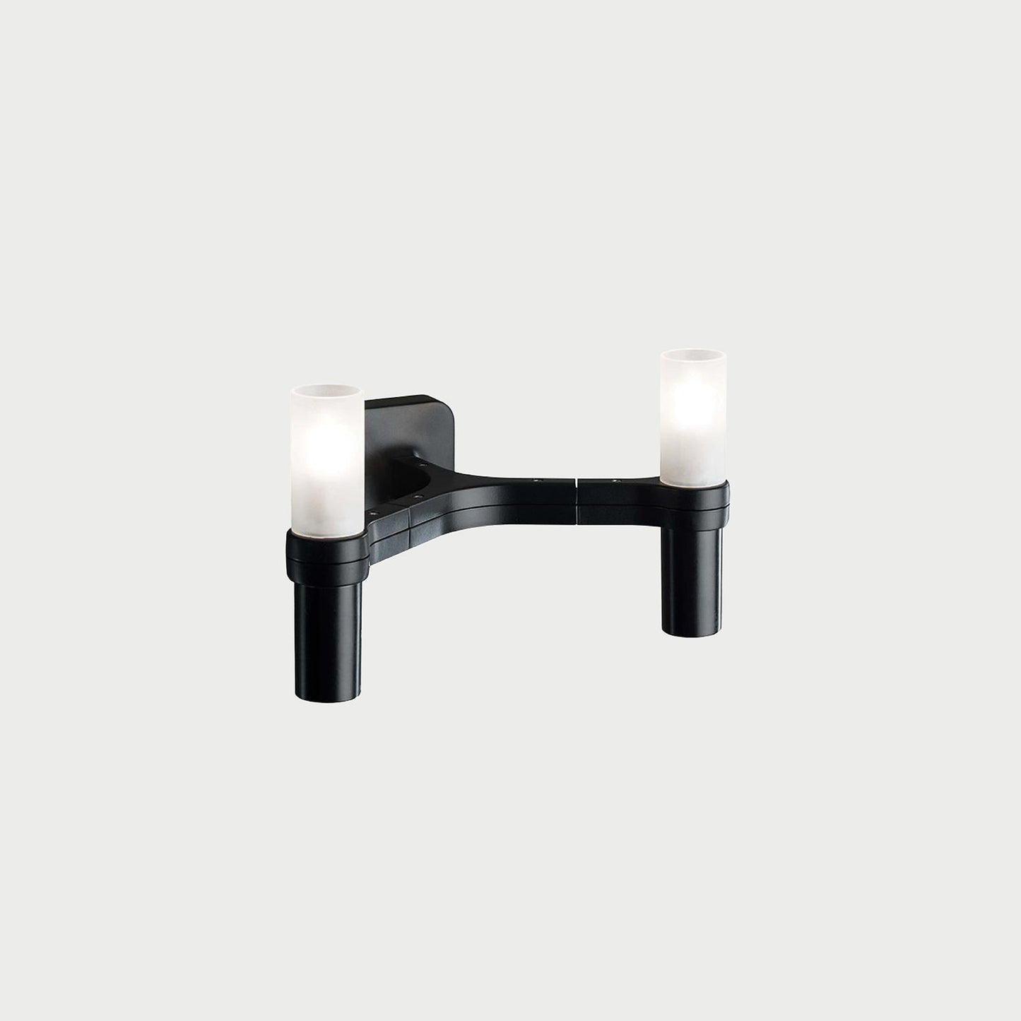 CROWN WALL Black Painted Wall Lamp