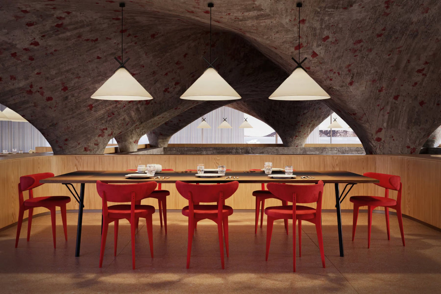 CROSS - Ivory - Suspension Lamp