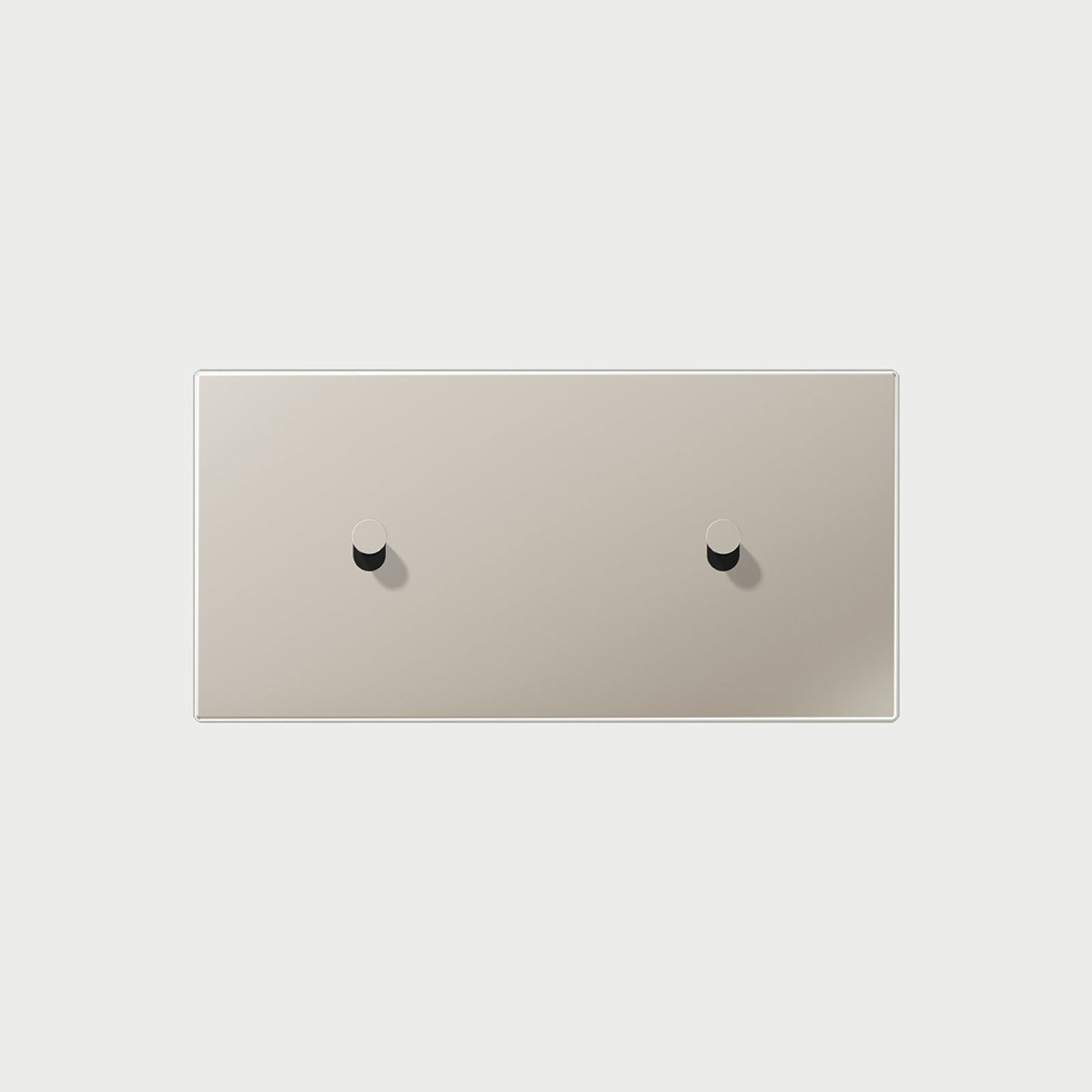 2 X 1 Toggle Horizontal Stainless Steel / Way Cover
