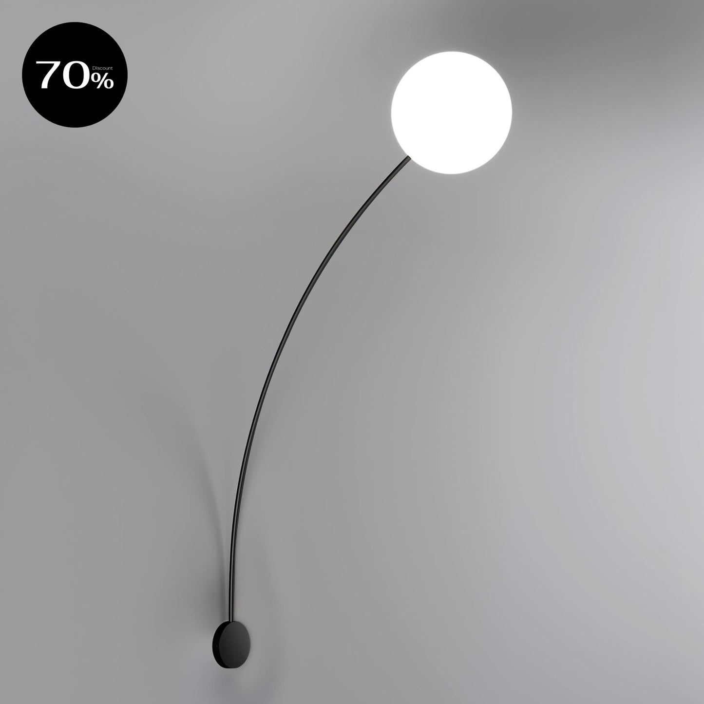 FILO 2395/AP MB Matt black Wall Lamp