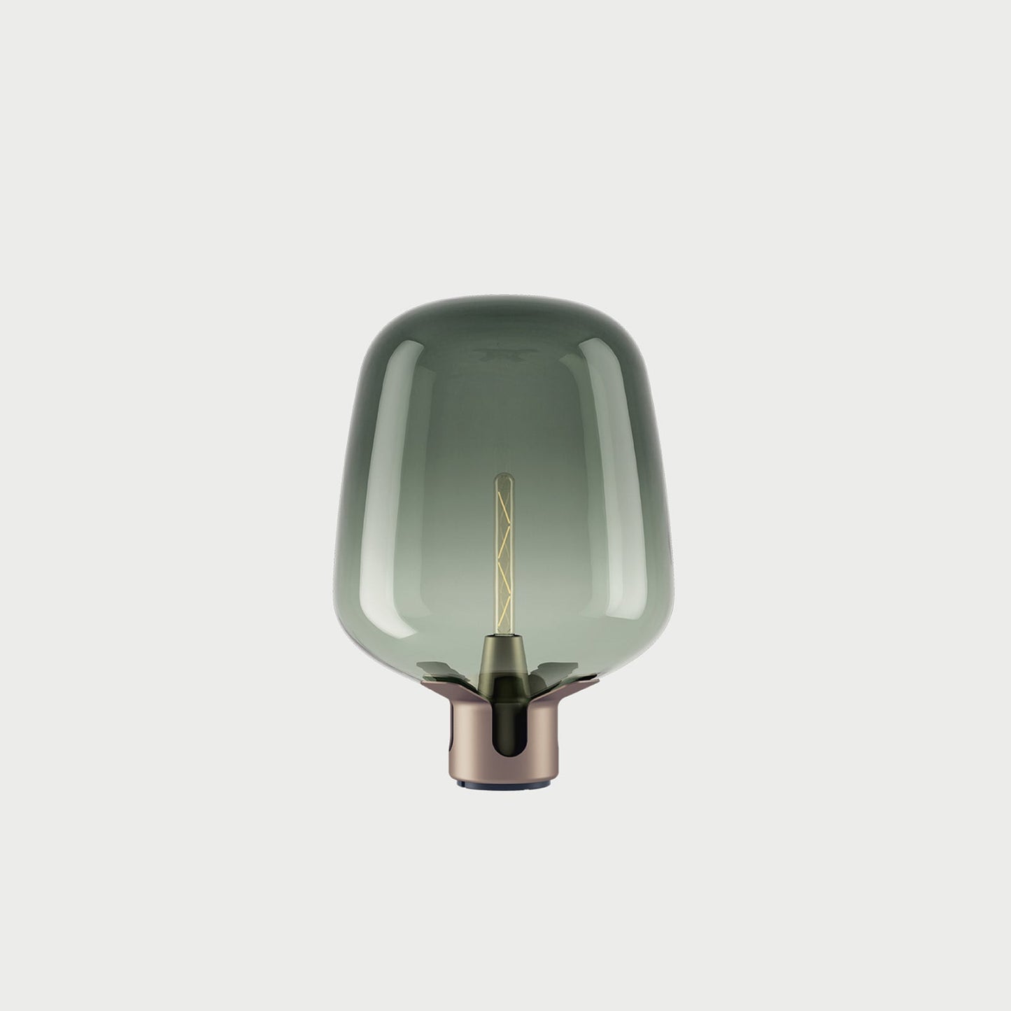 FLAR LARGE Terra / Turquoise Table Lamp