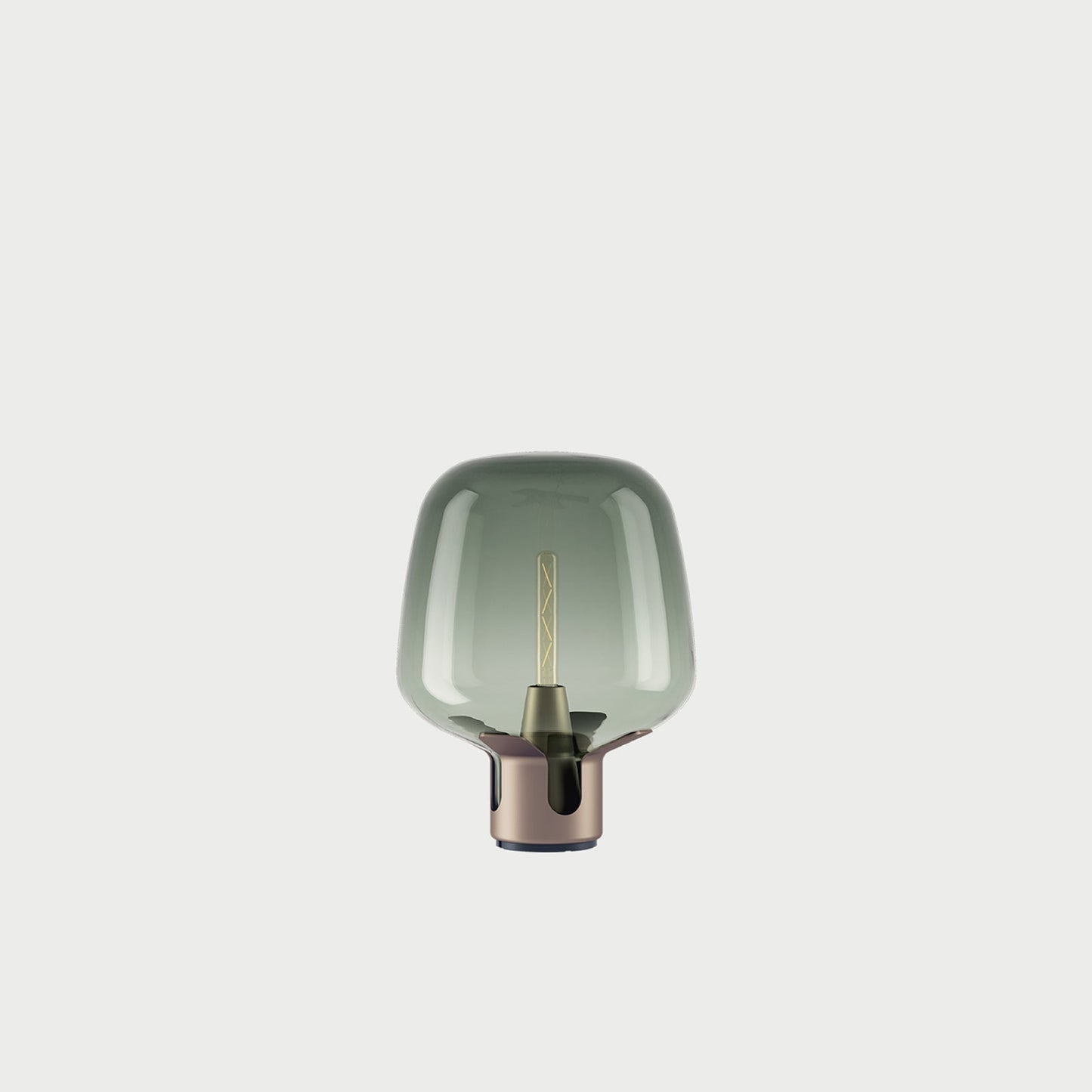 FLAR MEDIUM Terra / Turquoise Table Lamp