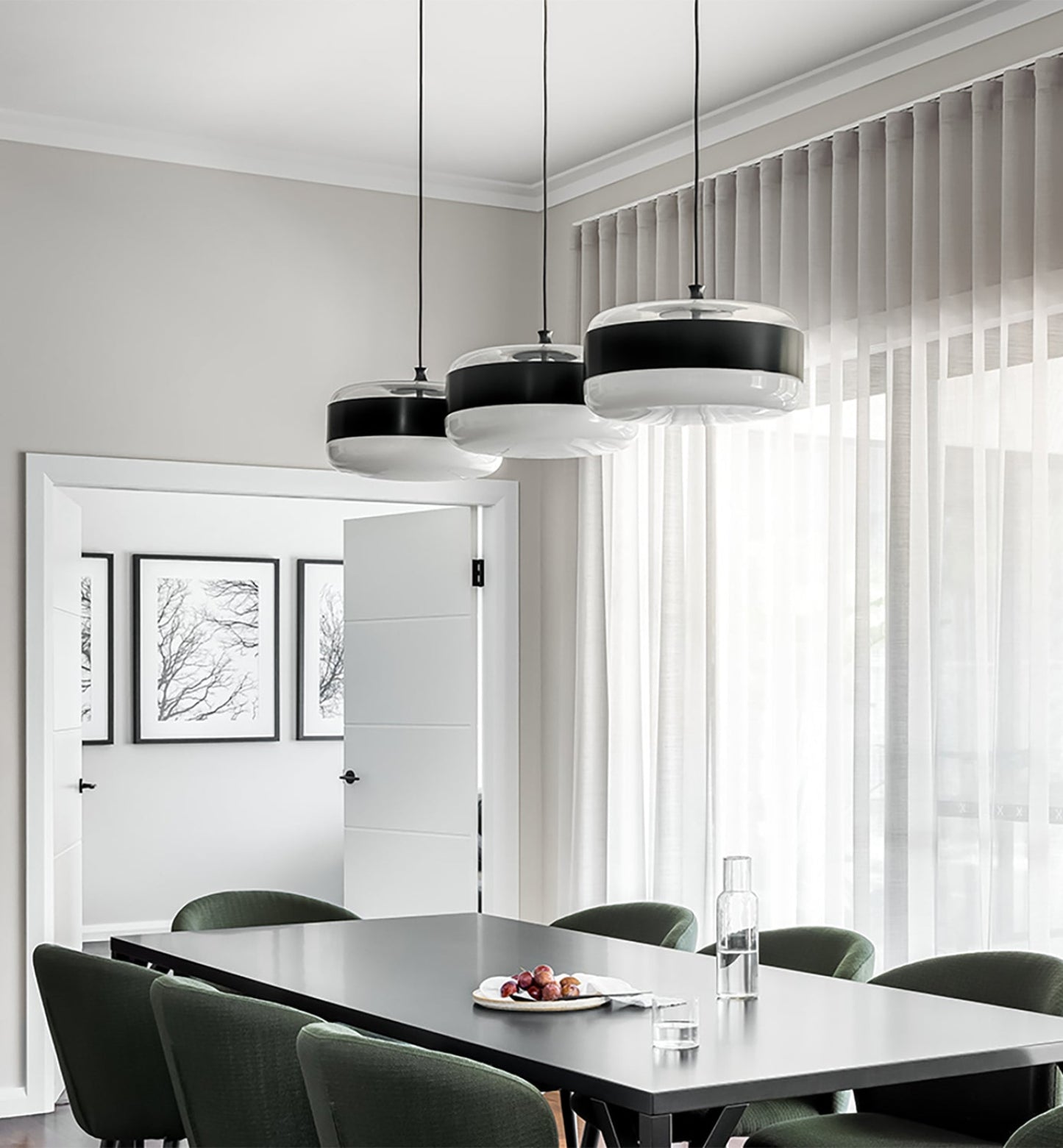 FUTURASPG NE AM/OT Amber / Brass Suspension Lamp