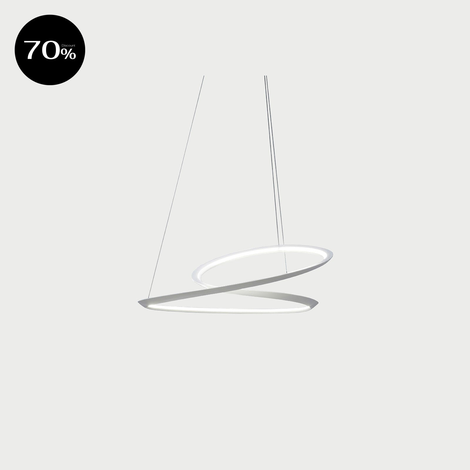 KEPLER MINOR UPLIGHT White Chandelier Lamp