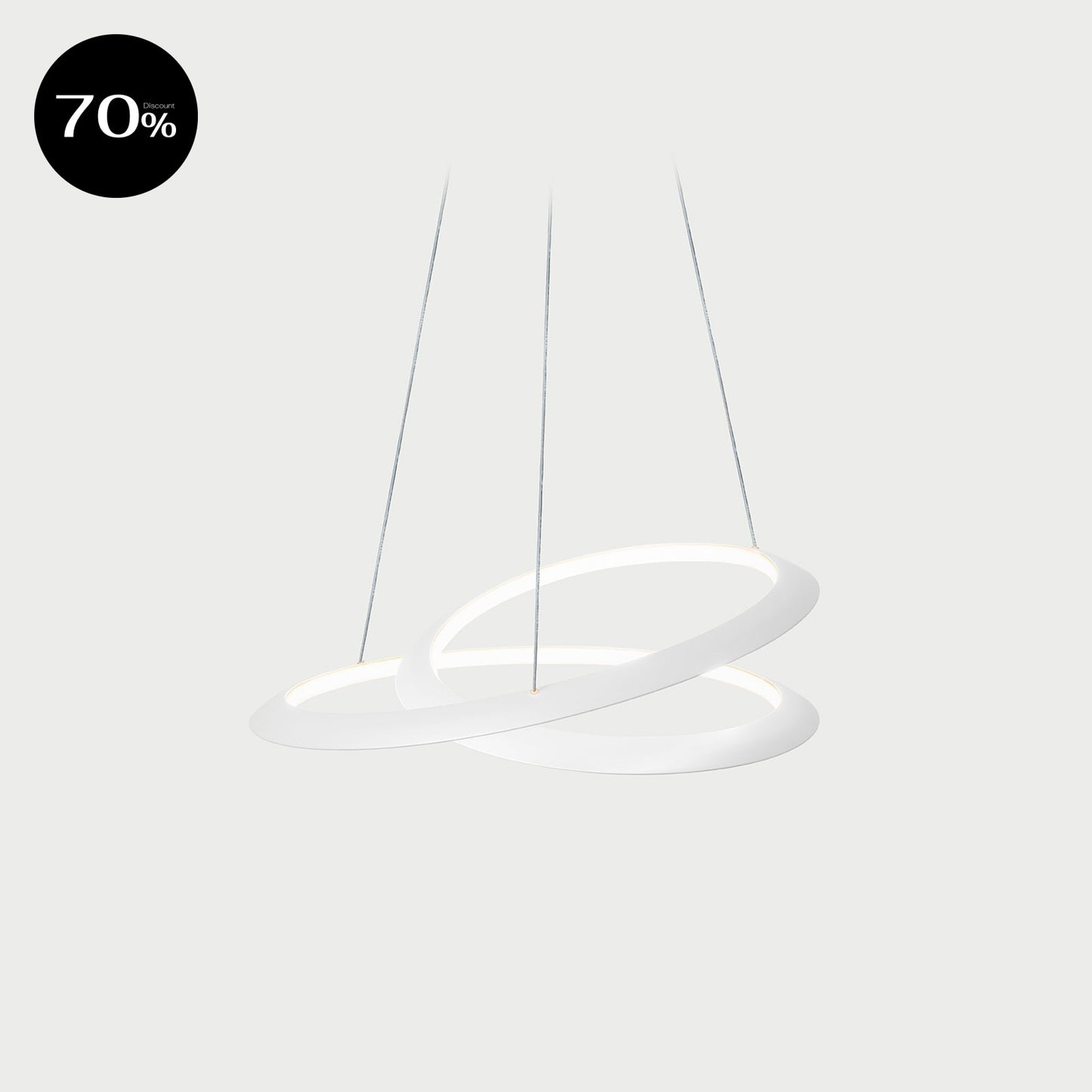 KEPLER DOWNLIGHT White Chandelier Lamp