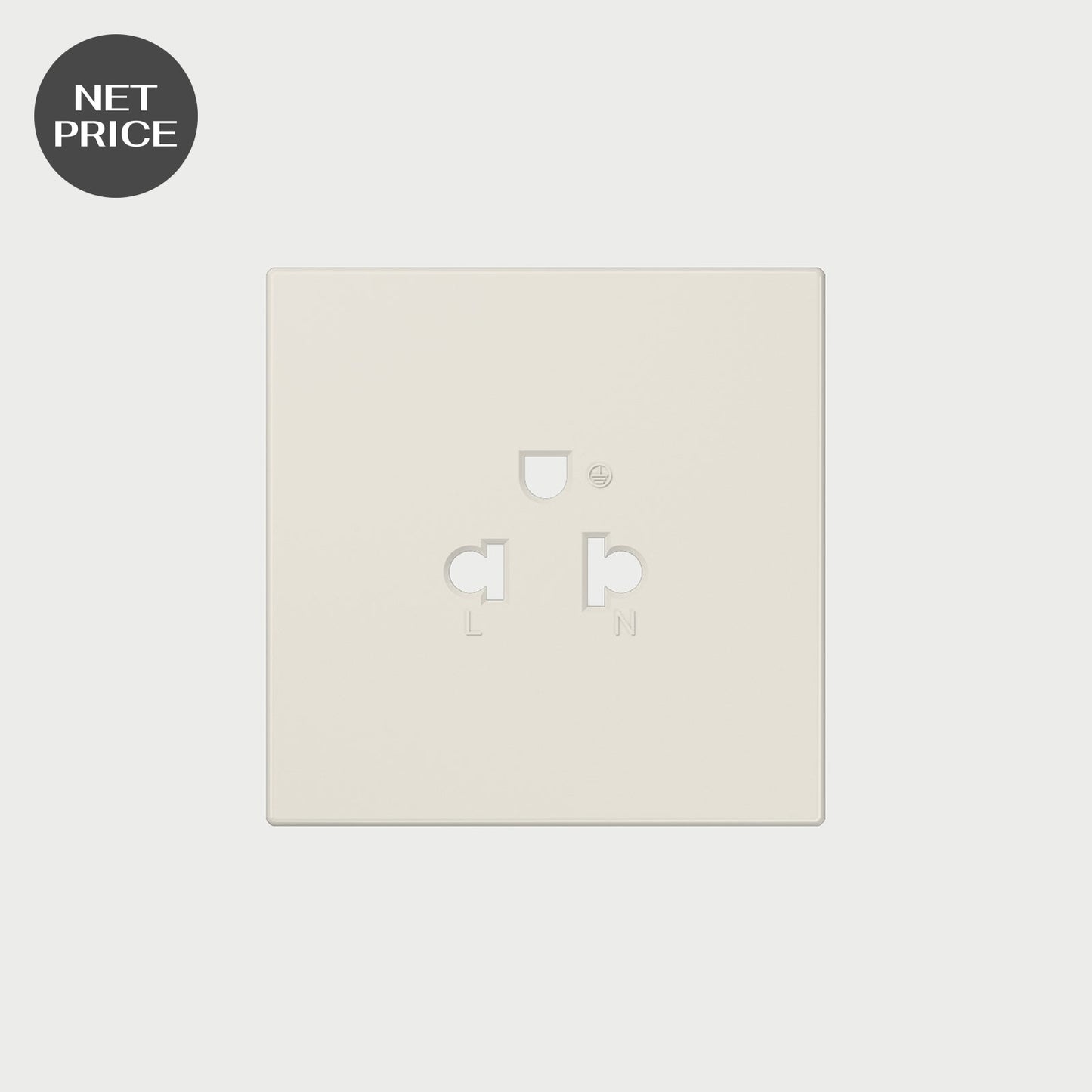 Thai Socket Ivory Cover