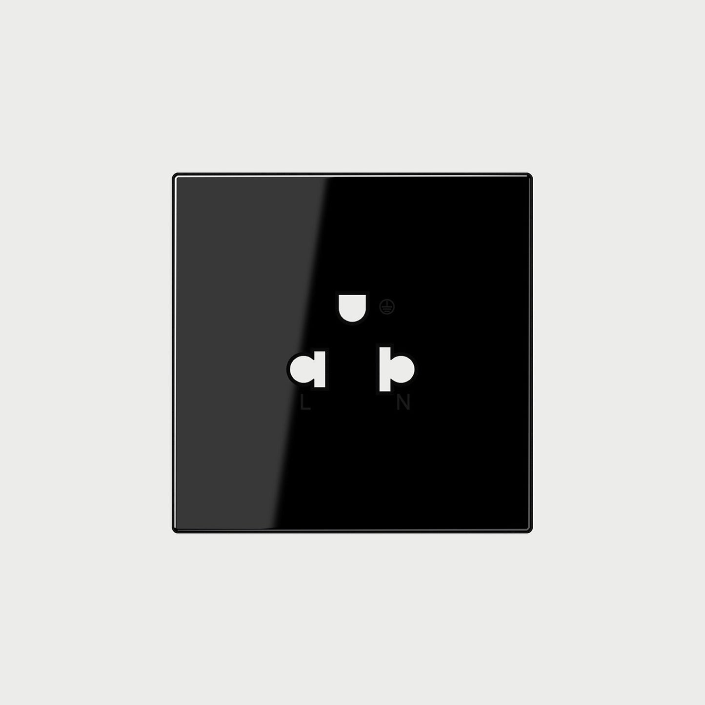 Thai Socket Black Cover