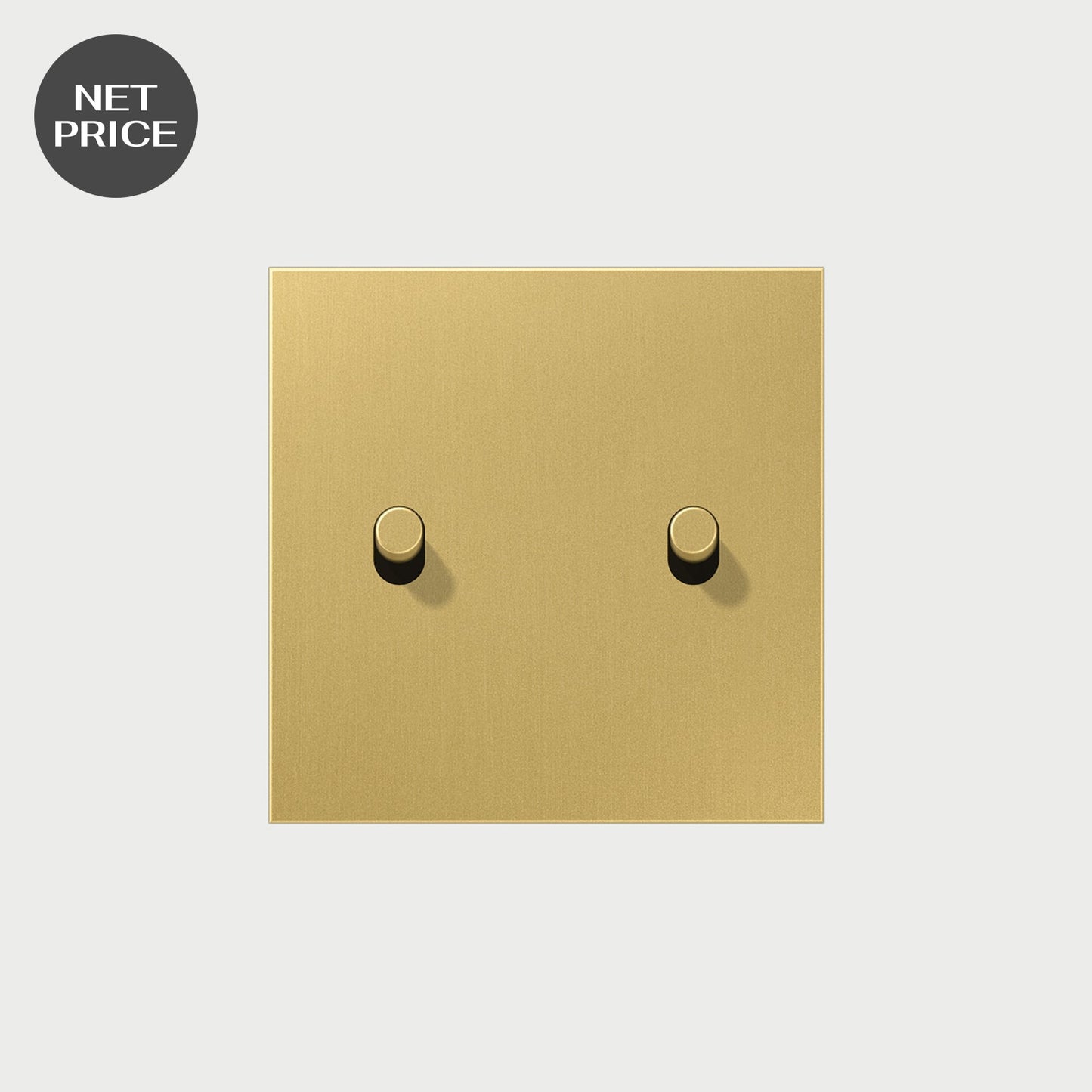 2 Toggle Classic Brass / 1 Way Cover