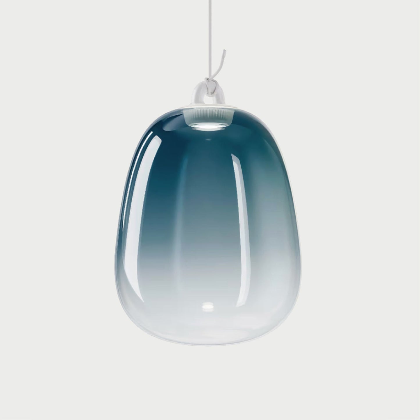 OBLO LARGE Azure Steel Suspension Lamp