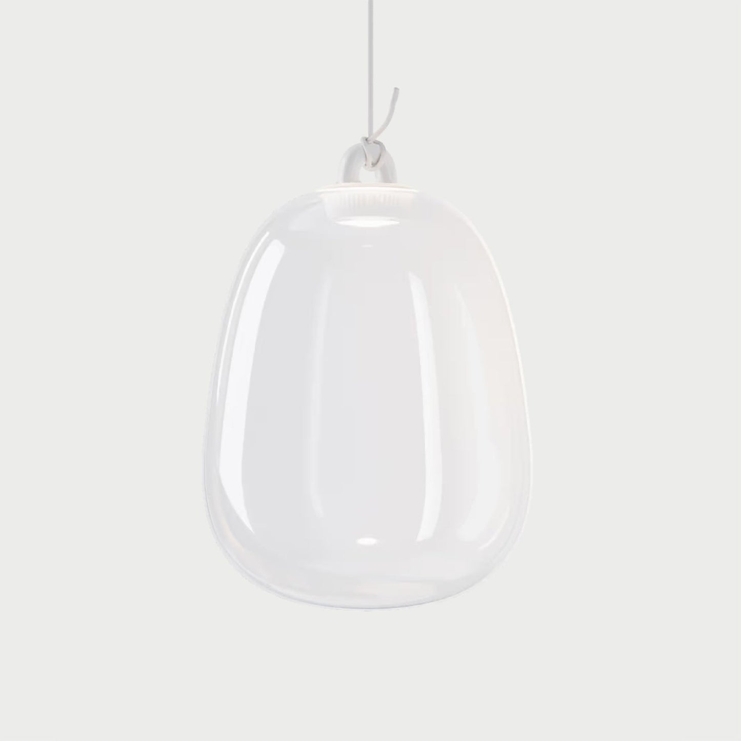 OBLO LARGE Clear Suspension Lamp