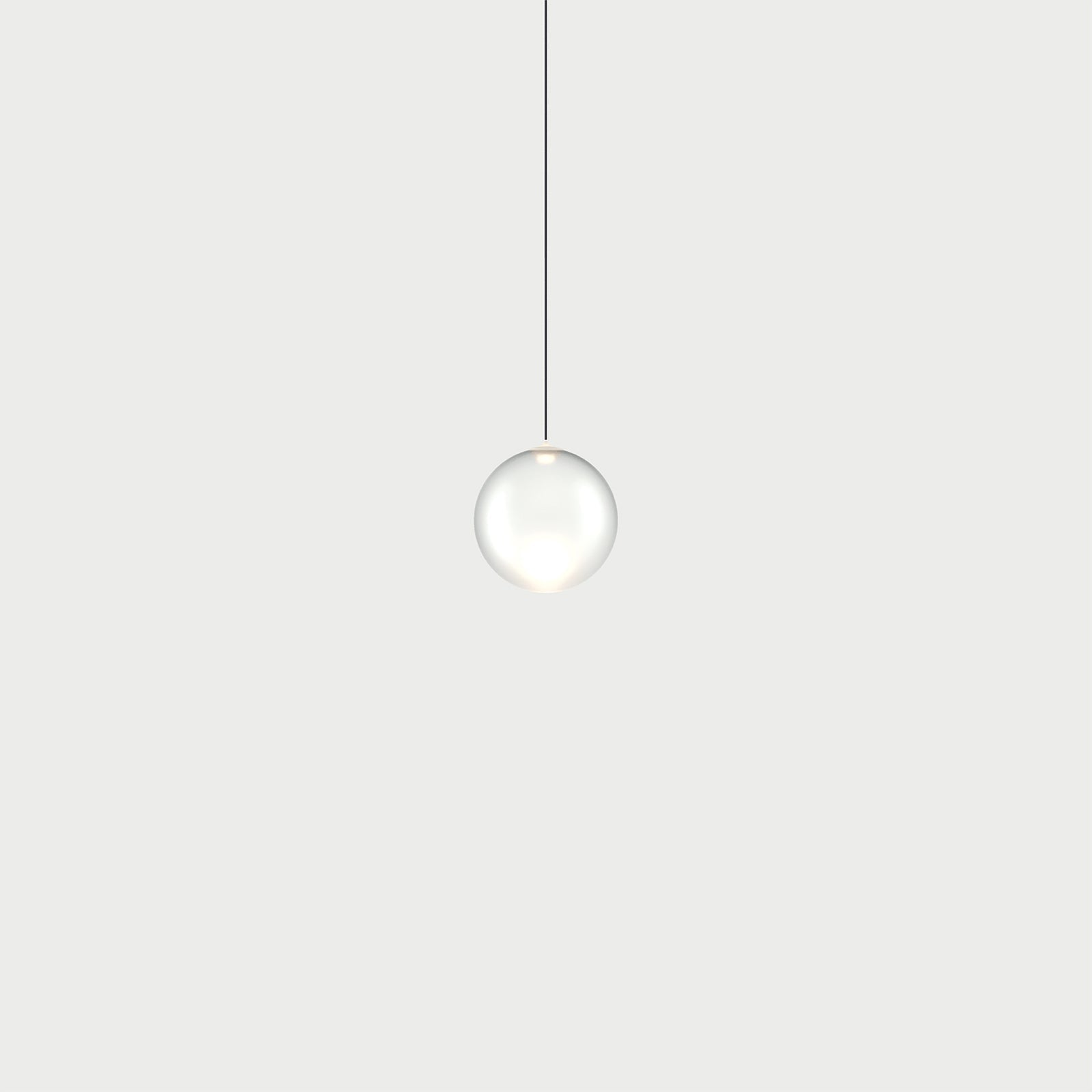 RANDOM SOLO Frosted White / Random Solo 10 Suspension Lamp