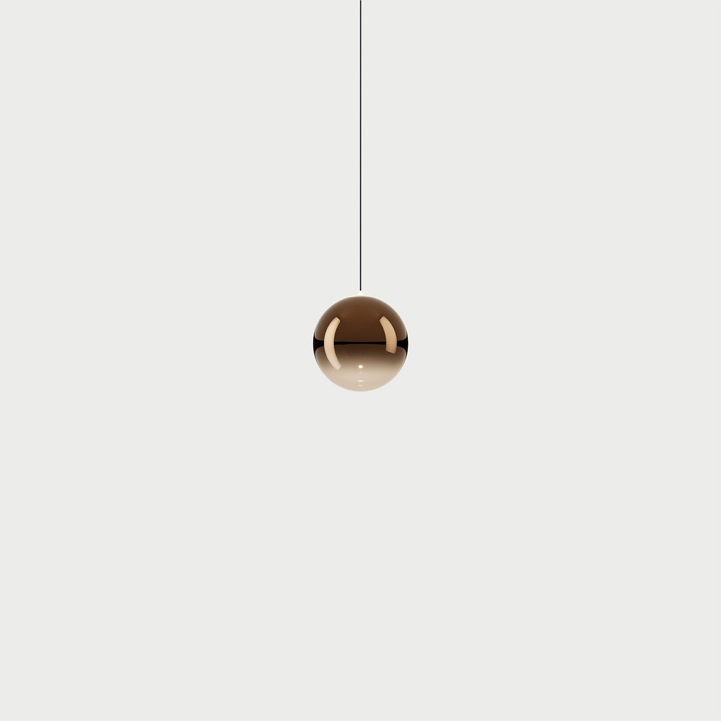 RANDOM SOLO Glossy Bronze / Random Solo 10 Suspension Lamp