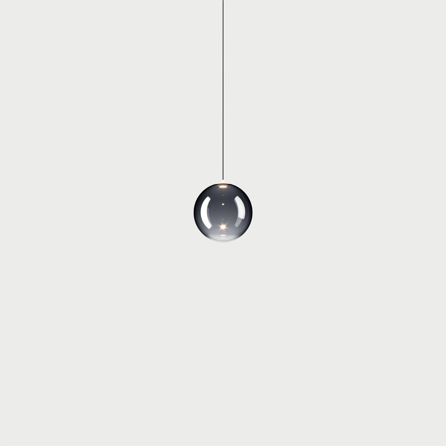RANDOM SOLO Glossy Smoke / Random Solo 10 Suspension Lamp