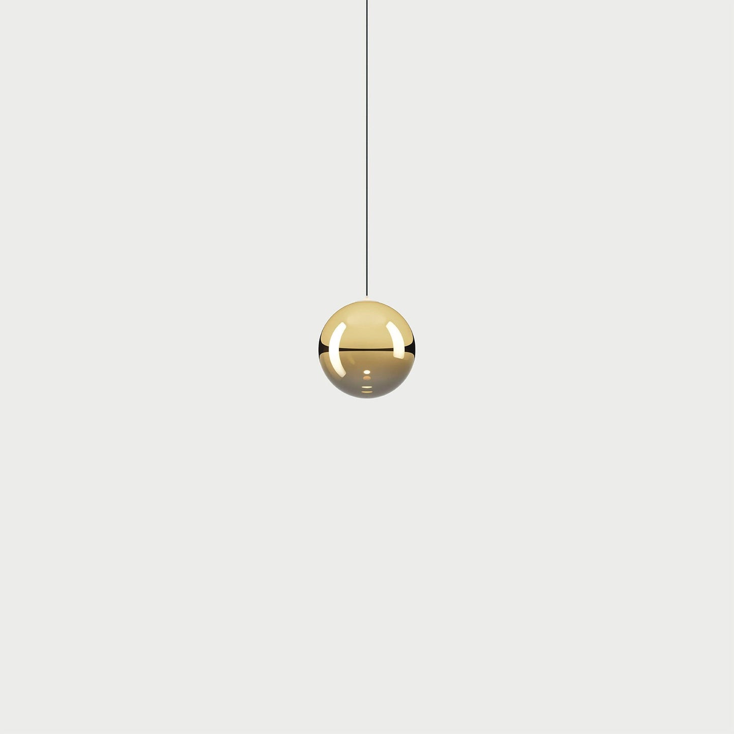 RANDOM SOLO Gold / Random Solo 10 Suspension Lamp