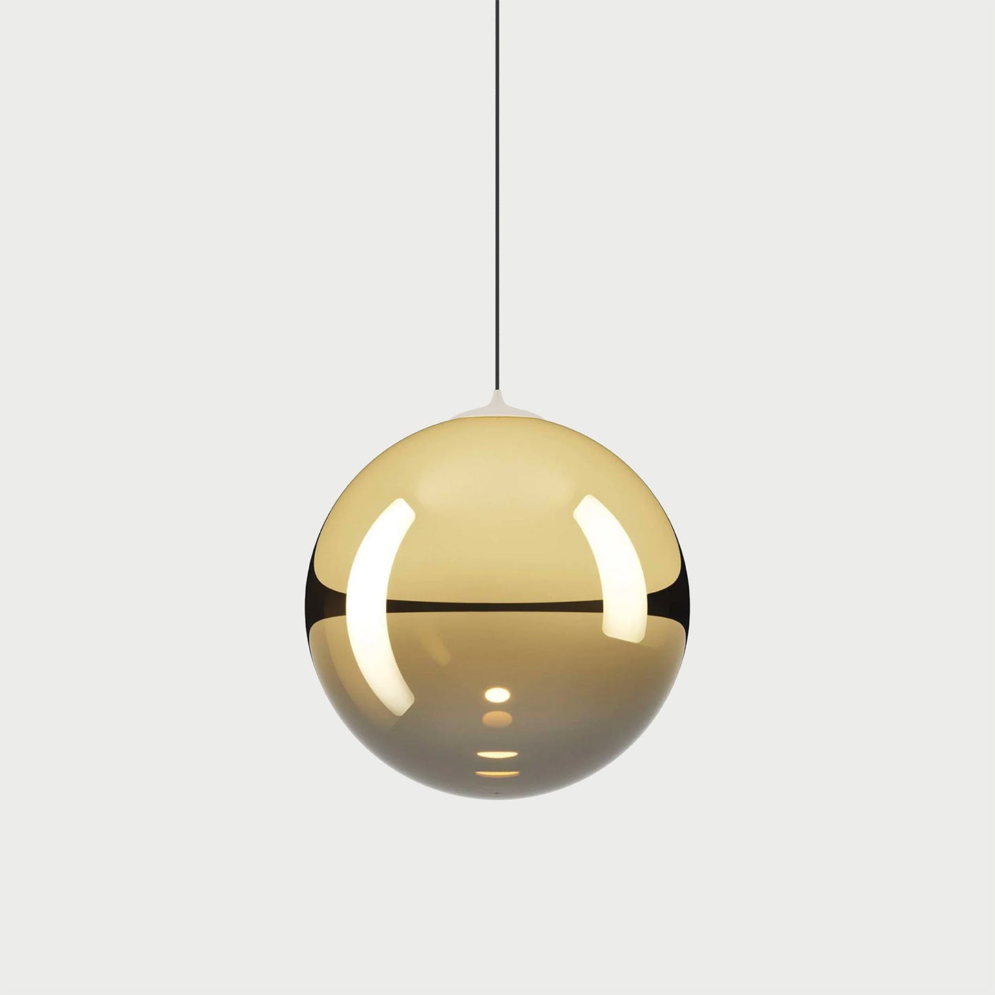 RANDOM SOLO Gold / Random Solo 28 Suspension Lamp