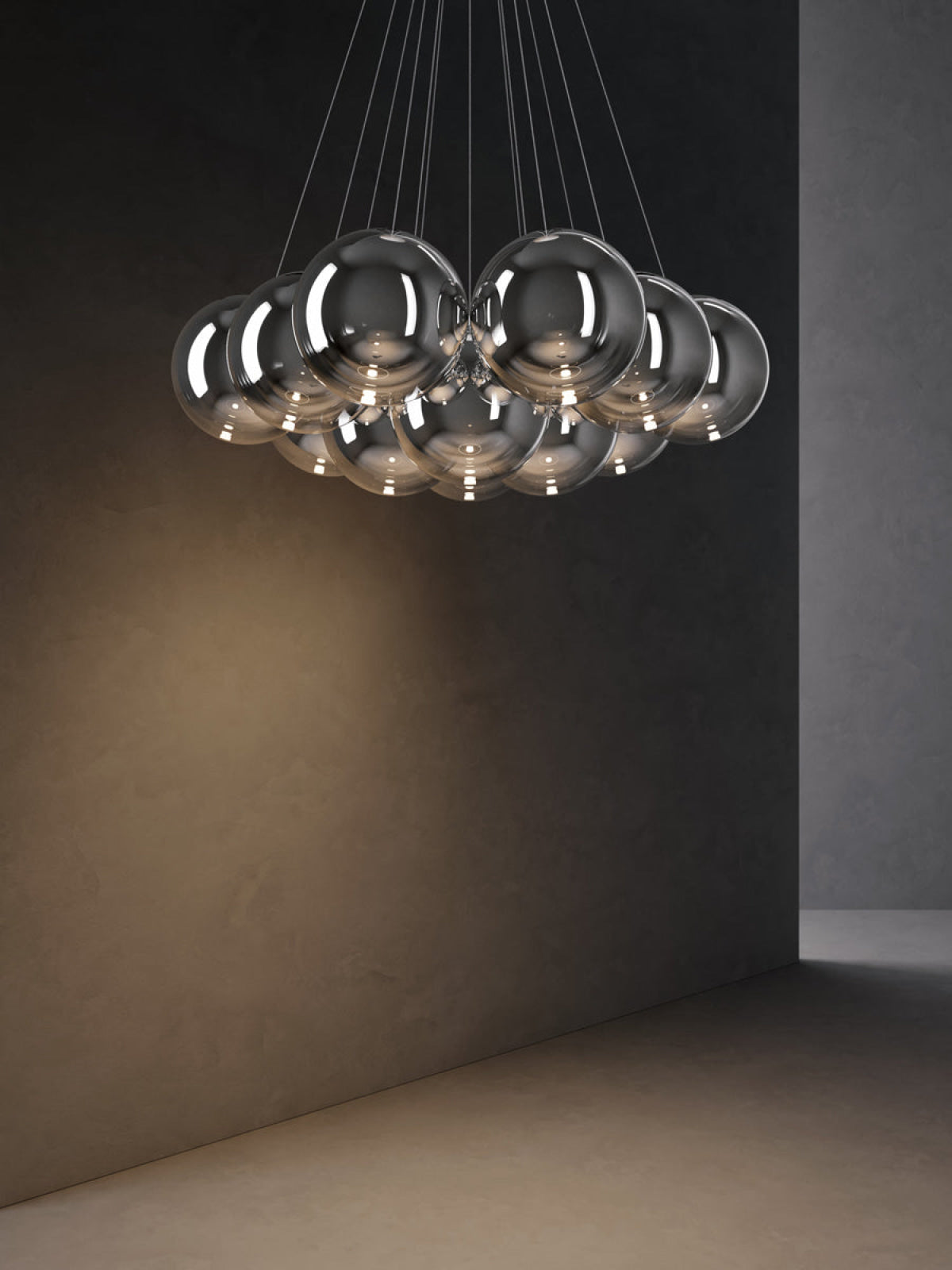 RANDOM CLOUD 14 LIGHT Ø23 Suspension Lamp