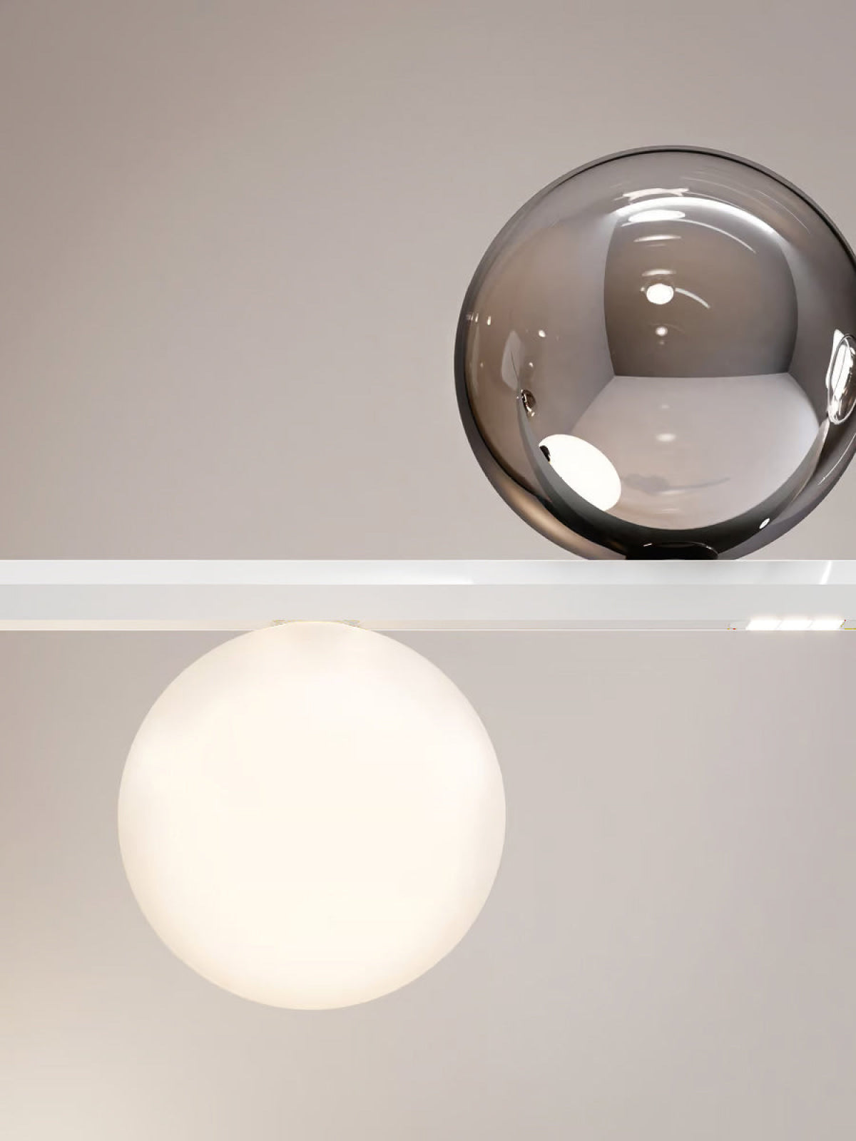 RANDOM STICK SHORT (MATT WHITE) Suspension Lamp