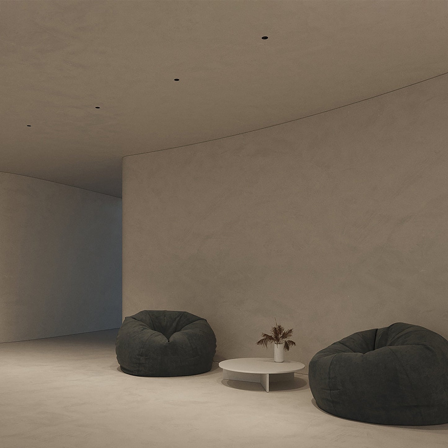 SHOT LIGHT S FLOOD Black Ceiling Recessed