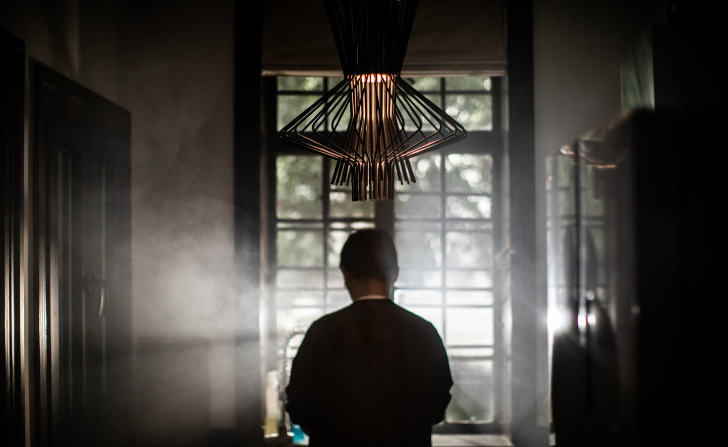 ALLEGRETTO RITMICO Graphite Suspension Lamp