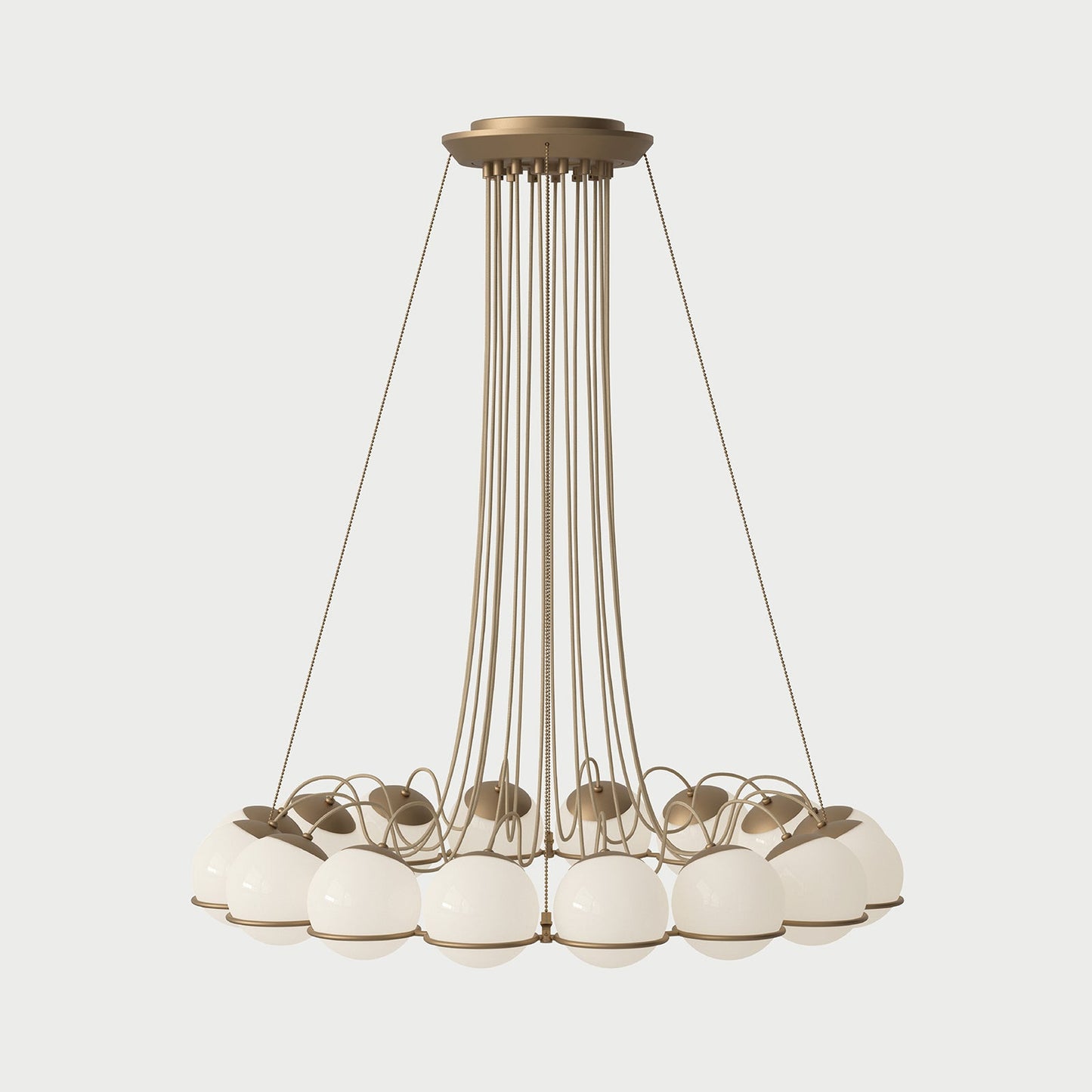 2109/16/20 CHAMPAGNE Champagne Chandelier Lamp