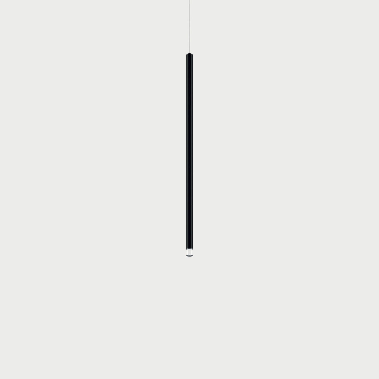A TUBE NANO Matte Black / Medium Suspension Lamp