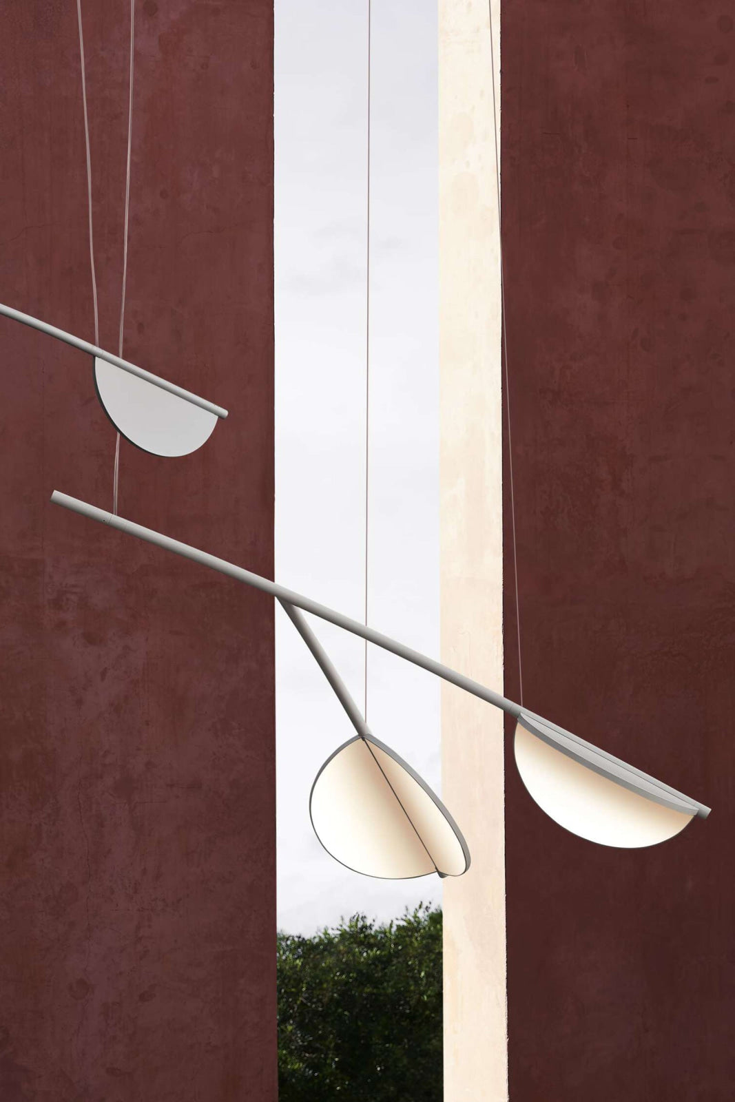 ALMENDRA ORGANIC SUSPENSION SHORT 2 ANTHRACITE Anthracite Suspension Lamp