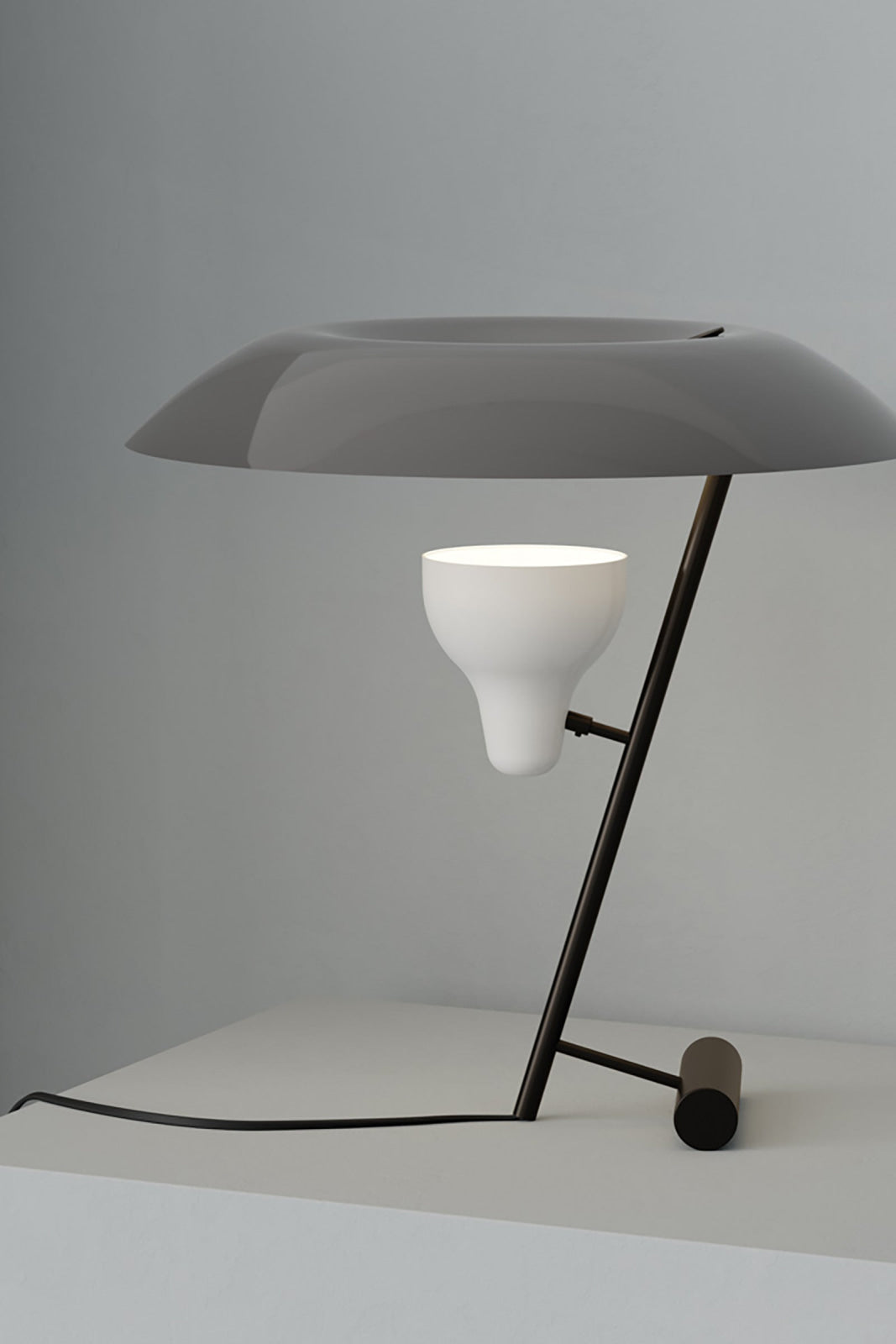 548 DARK WITH GREY Dark / Grey Table Lamp