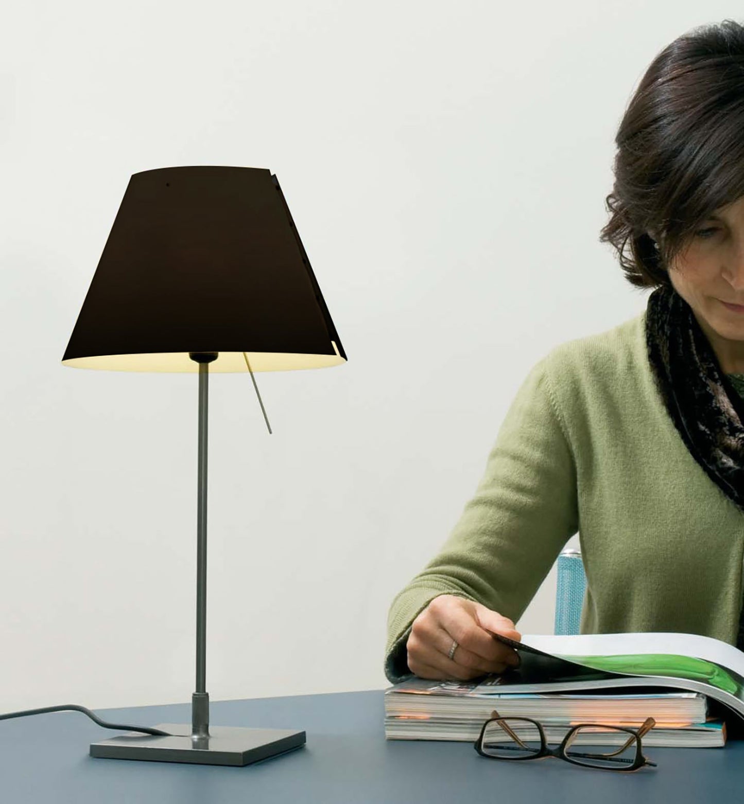 COSTANZINA TABLE BLACK Liquorice black / Black Table Lamp