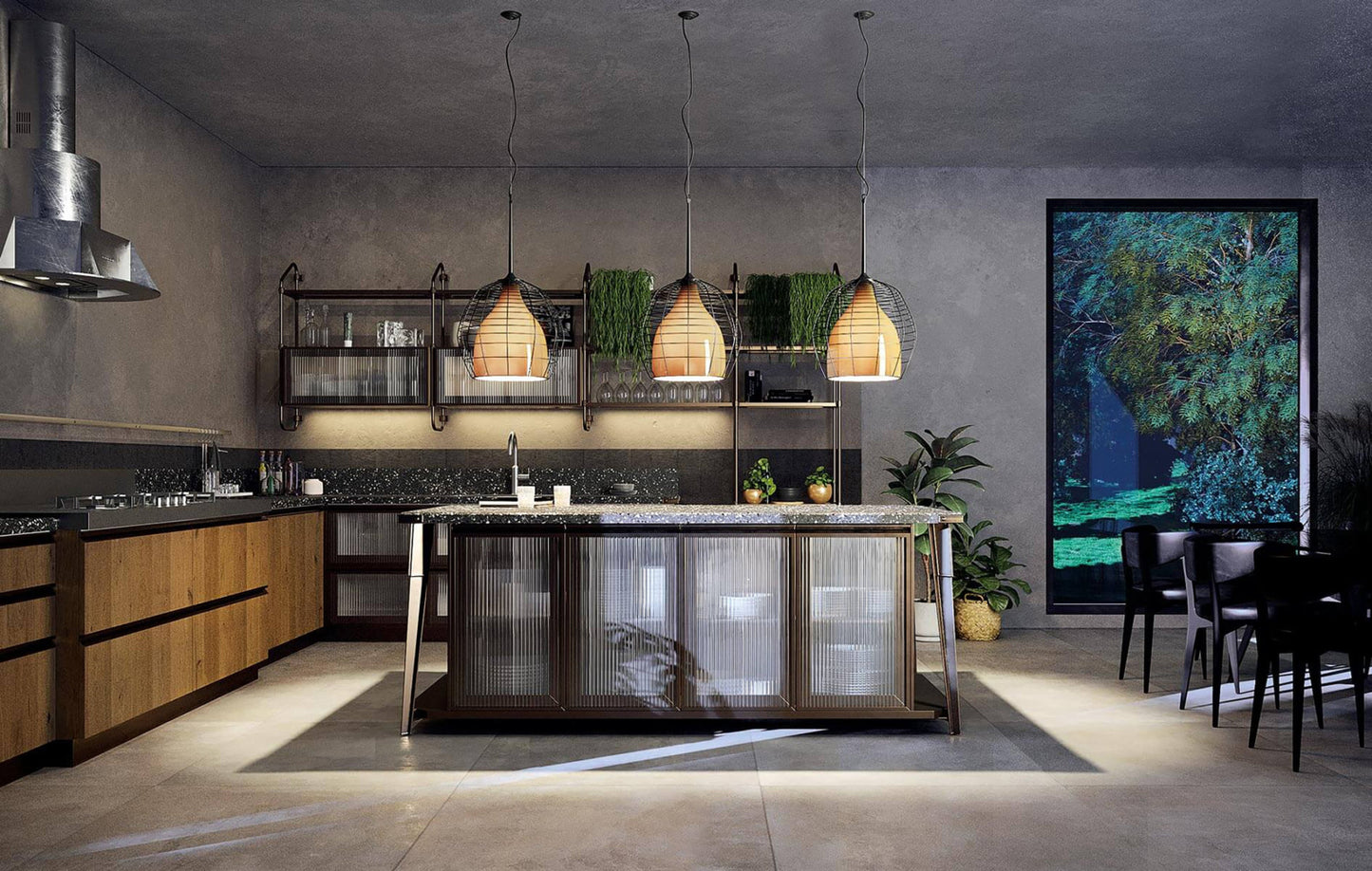 CAGE LARGE - Suspension Lamp