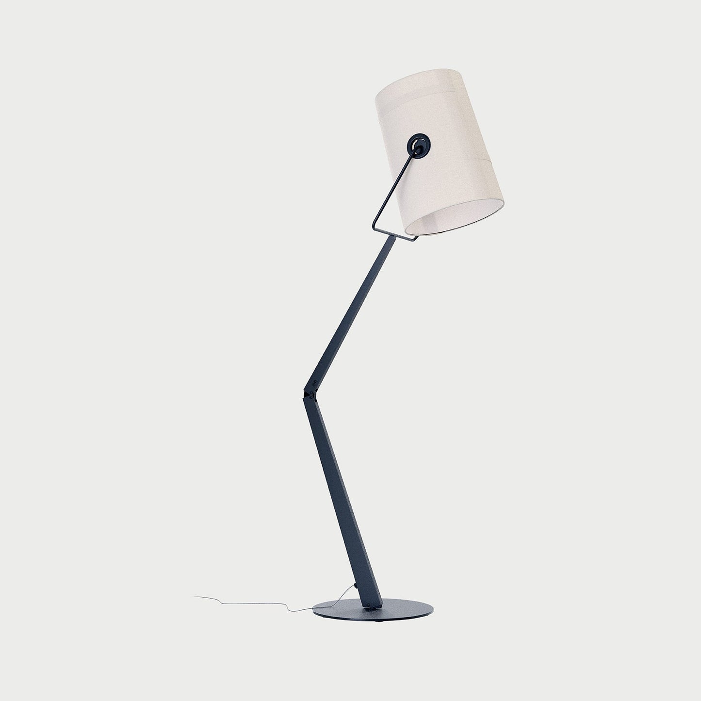 FORK FLOOR Ivory / Anthracite Floor Lamp