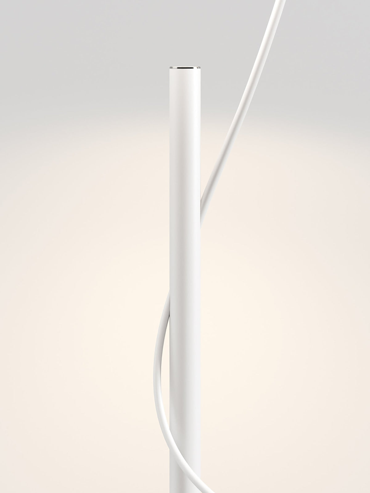 HOVER FLOOR Matte White Floor Lamp
