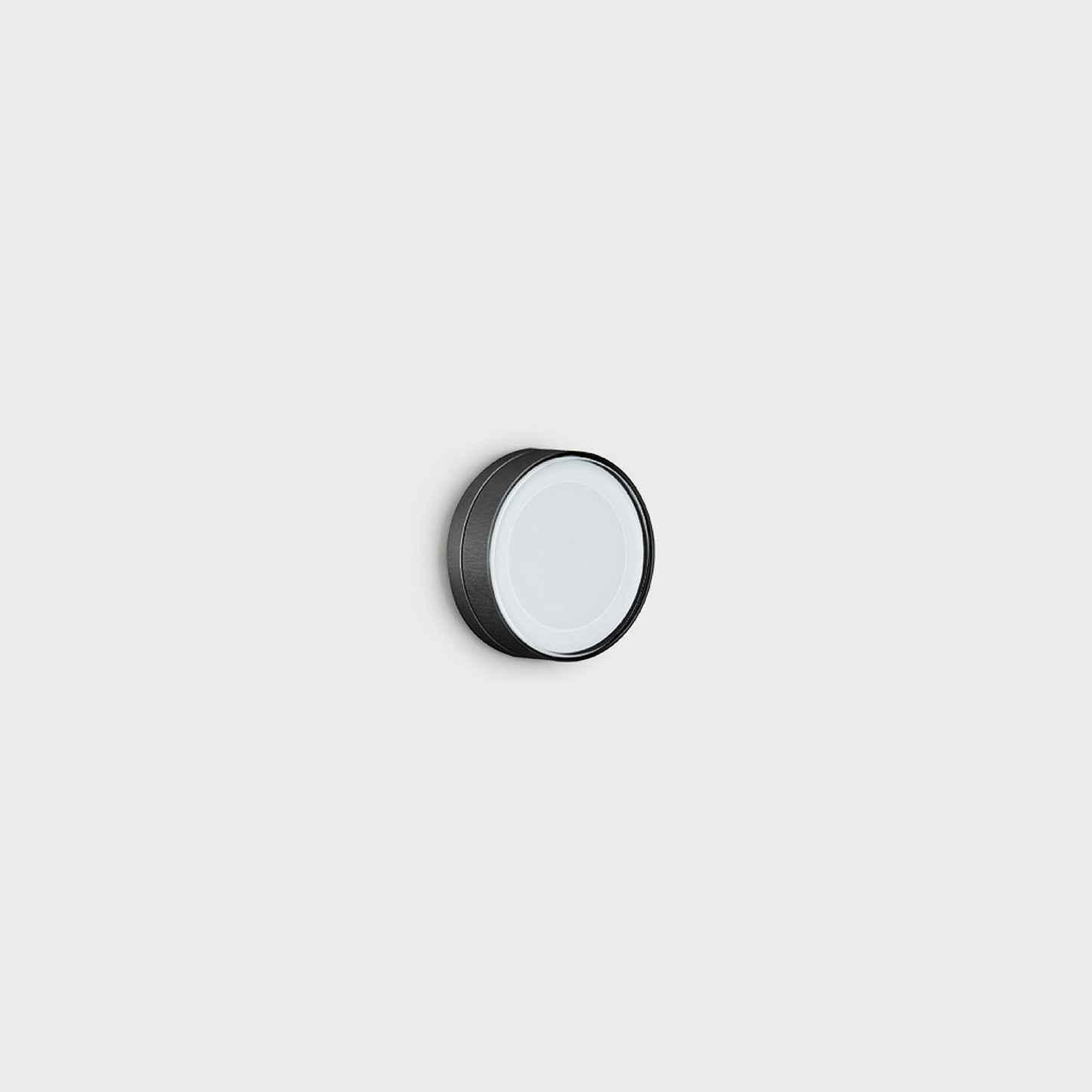 AGO TOP Black Anodized Aluminium Exterior Wall Lamp