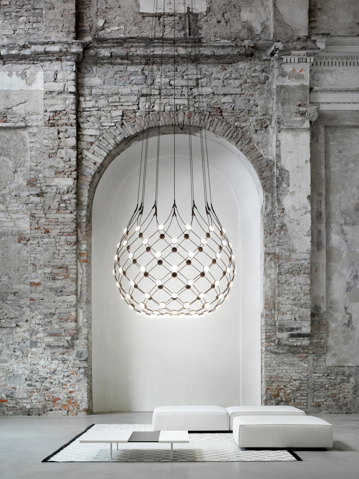 MESH D86KT103 Black Suspension Lamp