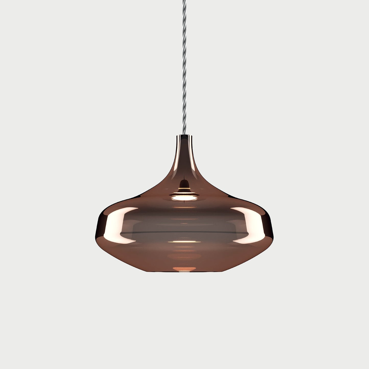 NOSTALGIA Glossy Copper / Large Suspension Lamp