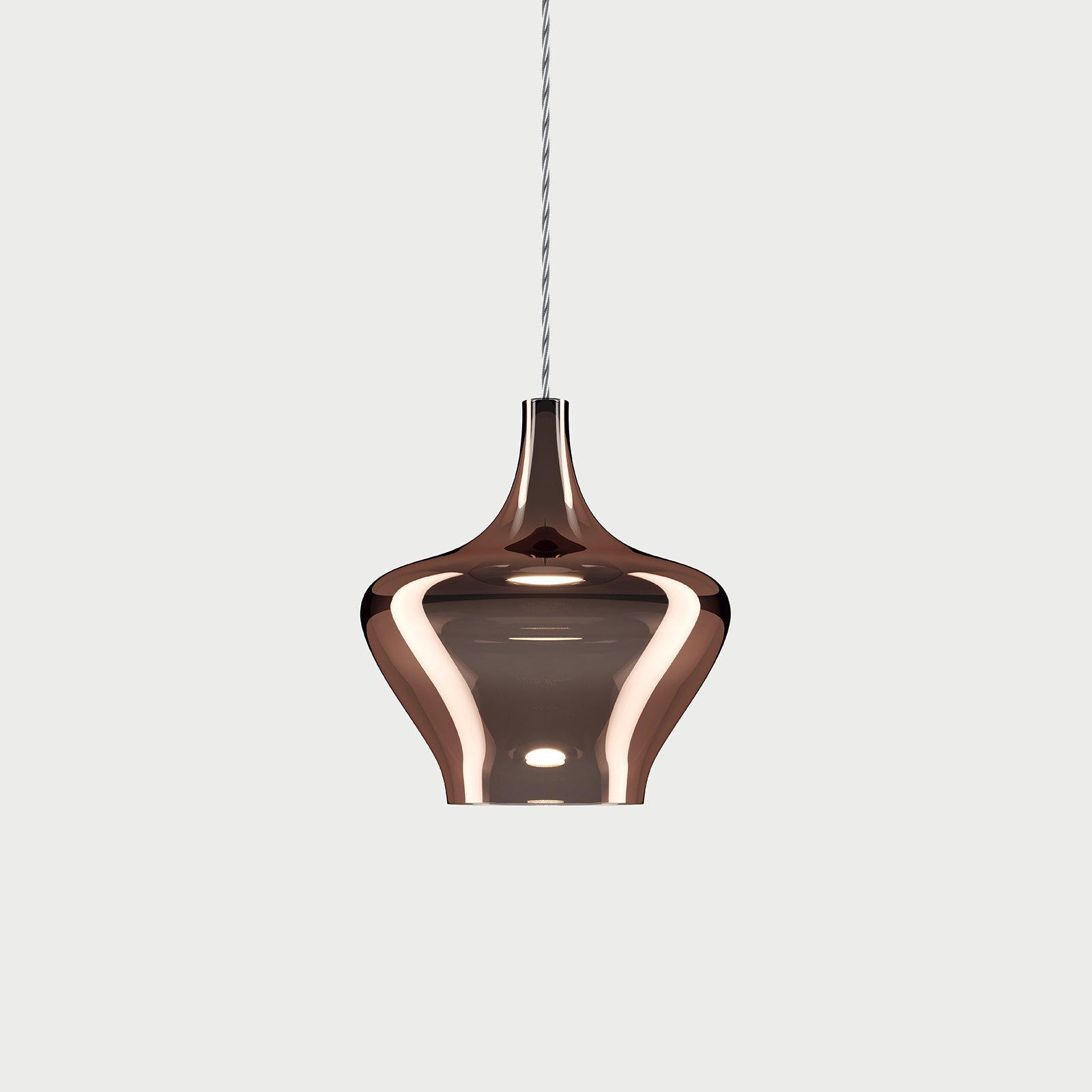 NOSTALGIA Glossy Copper / Medium Suspension Lamp