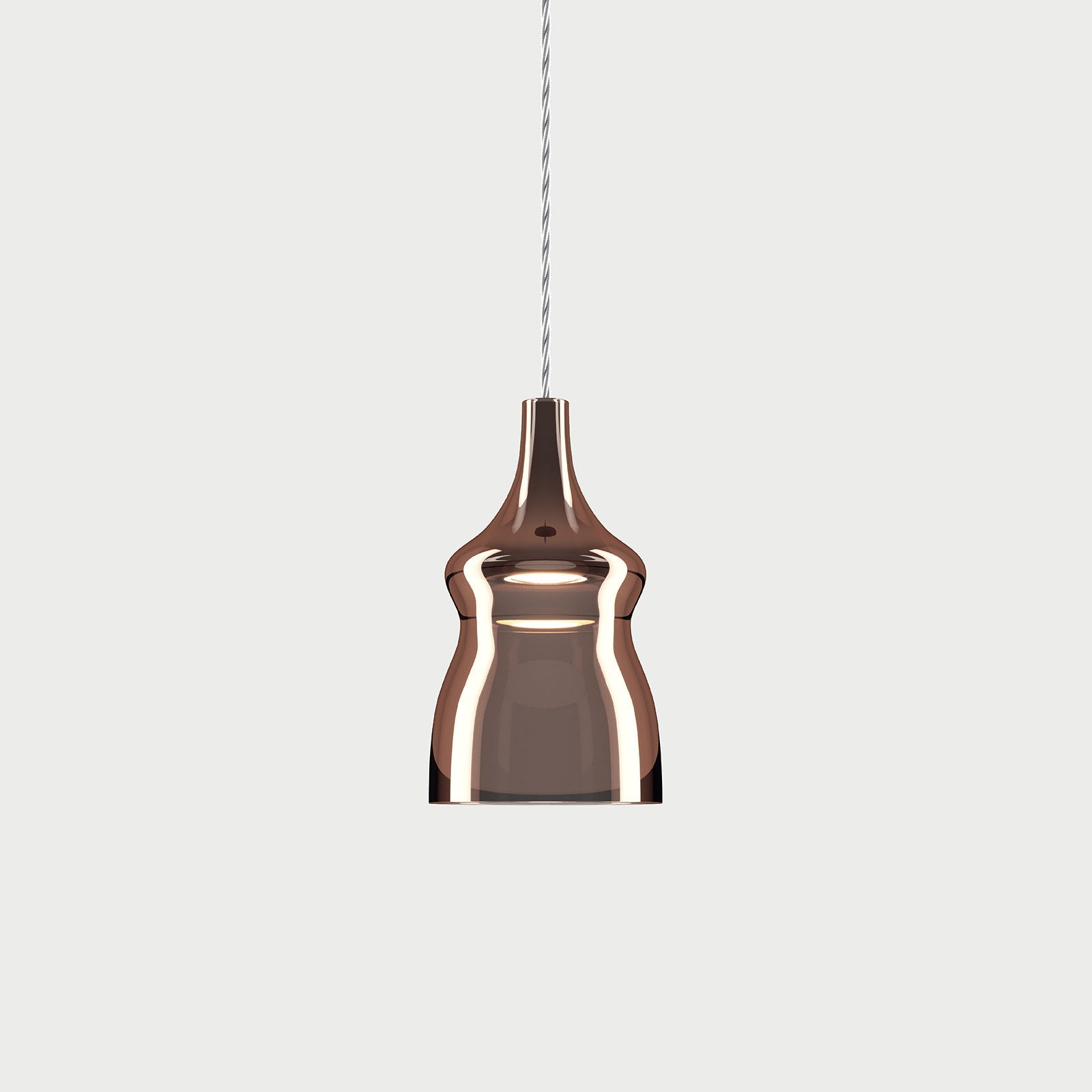 NOSTALGIA Glossy Copper / Small Suspension Lamp