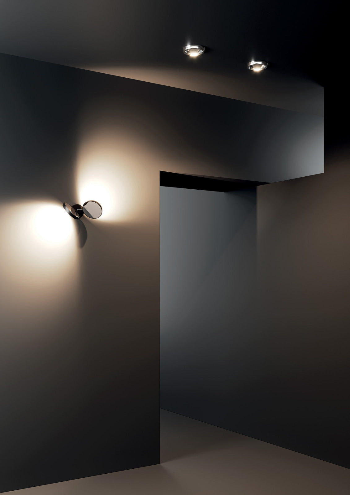 NAUTILUS SPOT Chrome Ceiling Lamp