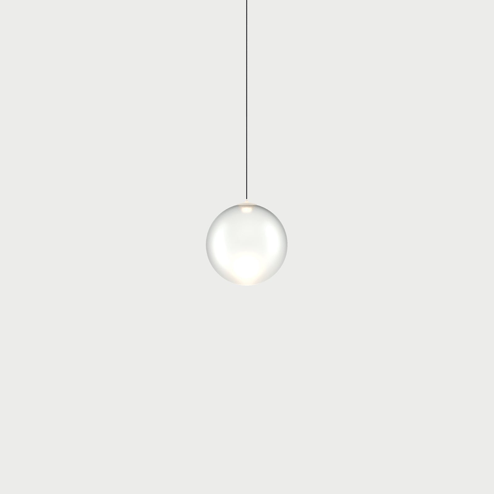 RANDOM SOLO Frosted White / Random Solo 14 Suspension Lamp