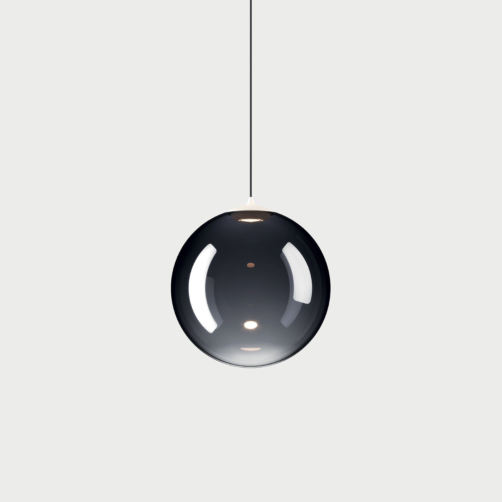 RANDOM SOLO Glossy Smoke / Random Solo 23 Suspension Lamp